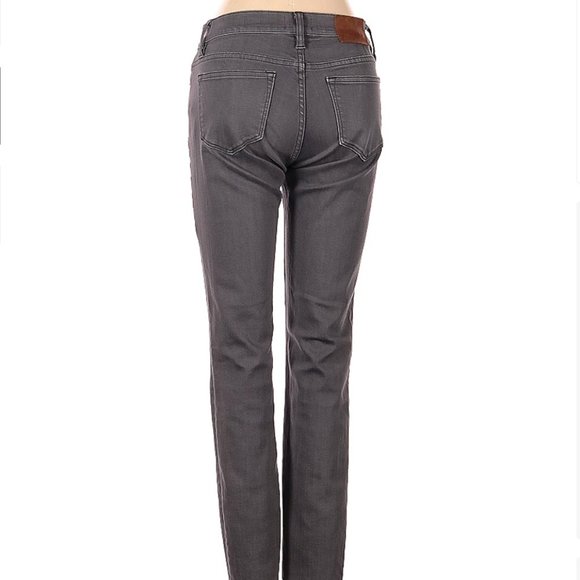 J crew toothpick skinny jeans size 26 gray denim - Picture 2 of 3